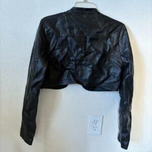 Fake leather jacket